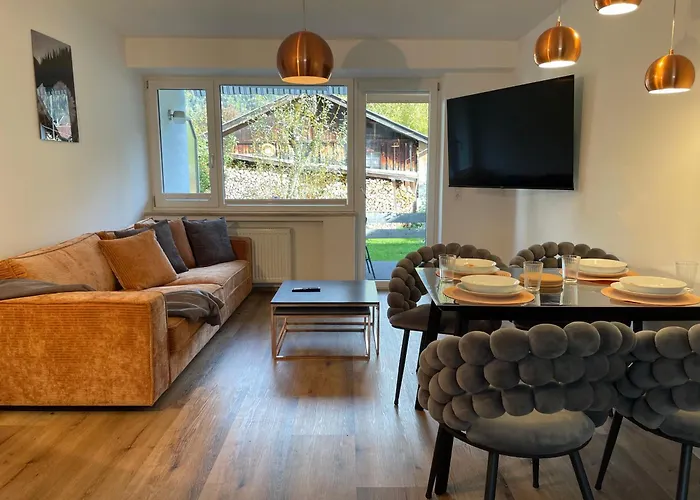 Lejlighed Mit Terrasse Und Garten Mit Blick Auf Karwendelgebirge Mittenwald